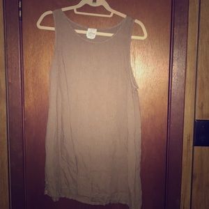 Tan tunic! Perfect for summer!